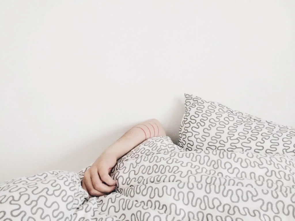 getting enough sleep